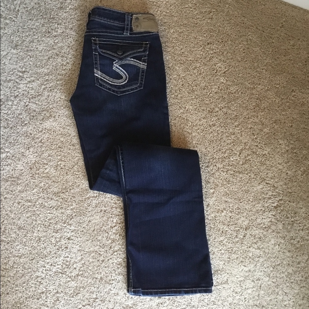 Silver Tuesday Flap Jeans